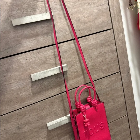 TOUS FUCHSIA LA RUE NEW POP MINIBAG - Picture 4 of 8